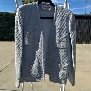 Castlebury Gray Textured Women's Blazer